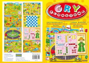 Okładka książki 8 gier planszowych książka