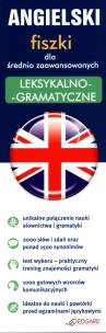 Okładka książki Angielski - Fiszki Leks.-gramat. dla średniozaaw.