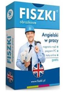 Okładka książki Angielski. Fiszki obrazkowe - W pracy