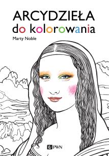 Okładka książki Arcydzieła do kolorowania