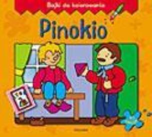 Okładka książki Bajki do kolorowania - Pinokio Aksjomat