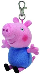 Okładka książki Beanie Babies Peppa Pig - George zawieszka
