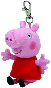 Okładka książki Beanie Babies Peppa Pig - Świnka Peppa zawieszka