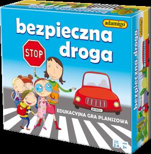 Opakowanie Bezpieczna droga Edukacyjna gra planszowa
