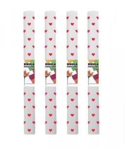 Opakowanie Bibuła marszczona serduszka 10szt