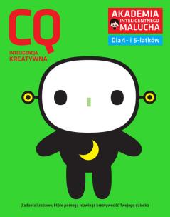 Okładka książki CQ inteligencja kreatywna dla 4-5 latków
