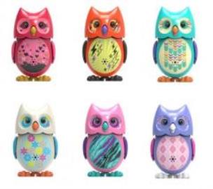 Okładka książki DigiOwls Sówki, różne wzory DUMEL