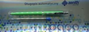 Opakowanie Długopis automatyczny Zenith 5 + wkład oprawa zielona