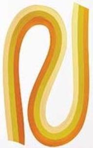 Okładka książki Dodatek dekoracyjny Qulling Craft-fun paski do Quillingu 10m