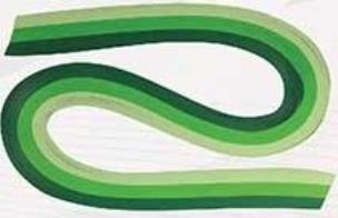 Okładka książki Dodatek dekoracyjny Qulling Craft-fun paski do Quillingu 6mm