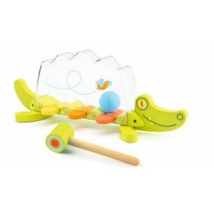 Opakowanie Drewniana wbijanka Krokodyl