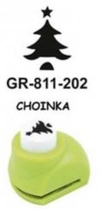 Opakowanie Dziurkacz ozdobny mały 1,8cm Choinka GRAND