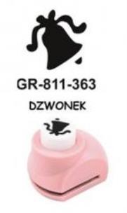 Opakowanie Dziurkacz ozdobny mały 1,8cm Dzwoneczek GRAND