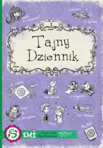 Emi i Tajny Klub Superdziewczyn. Tajny Dziennik. Autor: Agnieszka Mielech. Multiszop.pl Okładka książki Emi i Tajny Klub Superdziewczyn. Tajny Dziennik