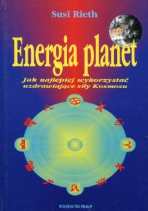 Energia planet. Autor: Susi Rieth. Multiszop.pl Okładka książki Energia planet