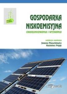 Okładka książki Gospodarka niskoemisyjna