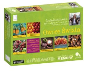 Okładka książki Gra edu. memory - Owoce świata Beata Pawlikowska