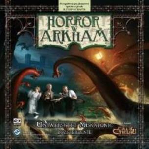 Opakowanie Horror w Arkham: Uniwersytet Miskatonic GALAKTA