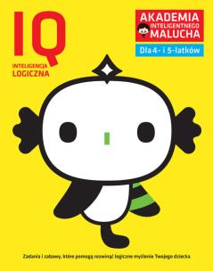 Okładka książki IQ inteligencja logiczna dla 4-5 latków