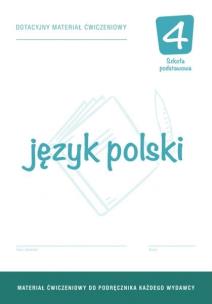 Okładka książki Język polski SP KL 4. Dotacyjne materiały ćwiczeniowe