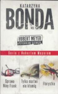 Okładka książki Katarzyna Bonda - pakiet 3 książek