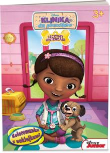 Okładka książki Klinika dla pluszaków. Leczymy zwierzaki. Kolorowamka z nakl