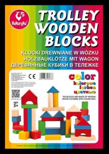Opakowanie KLOCKI DREWNIANE KOL.W WOZKU BPZ-KUKURYKU