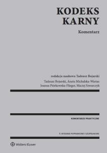 Okładka książki Kodeks karny. Komentarz
