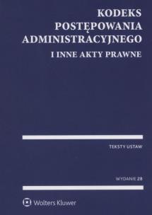 Opakowanie Kodeks postępowania administracyjnego i inne akty prawne