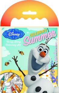 Okładka książki Kolorowanka mini z kredkami. Olaf