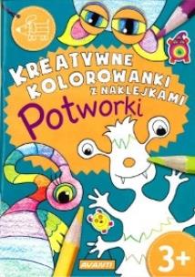 Okładka książki Kolorowanka Potworki