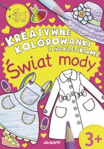 Okładka książki Kolorowanka Świat mody