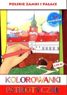 Okładka książki Kolorowanki patriotyczne Zamki i pałace