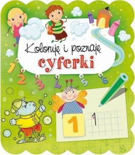 Okładka książki Koloruję i poznaję cyferki