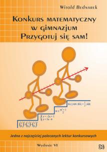 Okładka książki Konkurs matematyczny w gimnazjum .Przygotuj się sam!