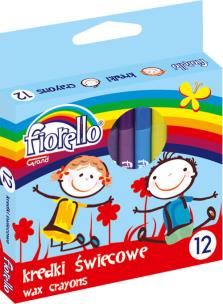 Opakowanie Kredki świecowe 12 kolorów