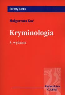 Okładka książki Kryminologia
