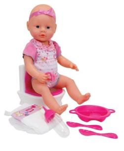 Opakowanie Lalka New Born Baby - Lalka na sedesie