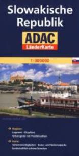 Okładka książki LanderKarte ADAC. Slowakische Republik 1:300 000