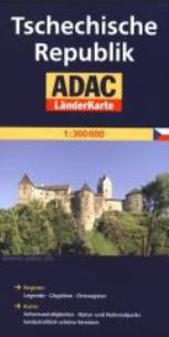Okładka książki LanderKarte ADAC. Tschechische Republik 1:300 000