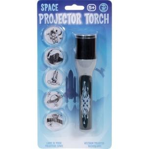 Opakowanie Latarka dla dzieci - Projektor 6 slajdów Kosmos