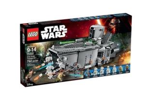 Okładka książki Lego Star Wars First Order Transporter