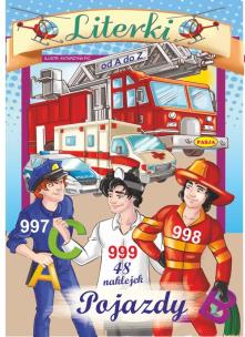 Okładka książki Literki od A do Z - Pojazdy