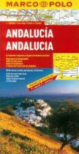 Okładka książki Mapa Drogowa Marco Polo. Andaluzja 1:300 000