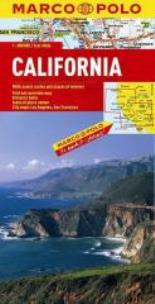 Opakowanie Mapa Drogowa Marco Polo. Kalifornia 1:800 000