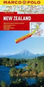 Okładka książki Mapa Drogowa Marco Polo. Nowa Zelandia 1:2 000 000