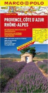 Okładka książki Mapa Drogowa Marco Polo. Prowansja 1:300 000