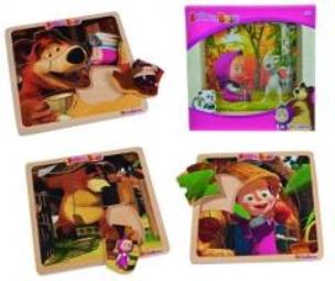 Opakowanie Masza Puzzle kształty, różne rodzaje