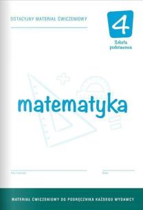 Okładka książki Matematyka SP 4 Dotacyjny materiał ćw. OPERON