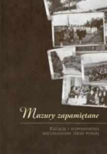 Okładka książki Mazury zapamiętane